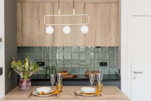Kuchnia lub aneks kuchenny w obiekcie The Olive Boutique Suites & Spa