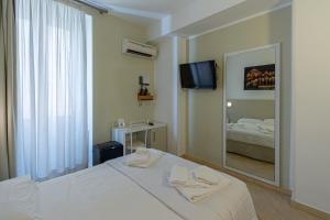 Posteľ alebo postele v izbe v ubytovaní B&B A Picture of Rome