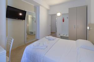 Posteľ alebo postele v izbe v ubytovaní B&B A Picture of Rome