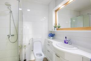 Kúpeľňa v ubytovaní Villa Stipanovi Dvori