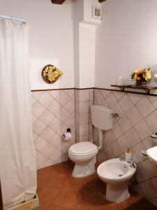 Kúpeľňa v ubytovaní Borgo i Stritti