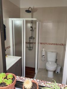 Koupelna v ubytování Casa do Correio