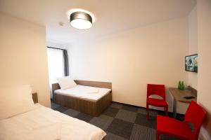 Posteľ alebo postele v izbe v ubytovaní Hostel SMS FREE PARKING