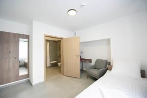 Posteľ alebo postele v izbe v ubytovaní Hostel SMS FREE PARKING