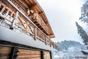Crans Luxury Lodges v zimě