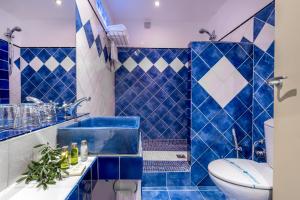 Koupelna v ubytování Hotel Cal Llop