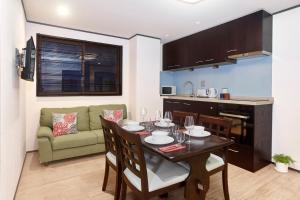 Ruang duduk di The Address Akakura
