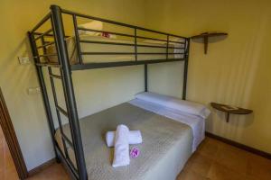 Posteľ alebo postele v izbe v ubytovaní Casa Rural El Chaparro