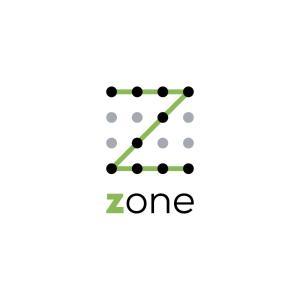 a zebra drawn with dots and one line on white background illustration at Betli Panzi&oacute; in Zalaegerszeg