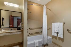 Koupelna v ubytování Comfort Suites Buda - Austin South