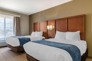 Postel nebo postele na pokoji v ubytování Comfort Suites Buda - Austin South