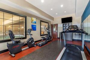 Fitness centrum a/nebo fitness zařízení v ubytování Comfort Suites Buda - Austin South