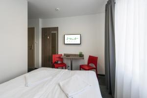 Posteľ alebo postele v izbe v ubytovaní Hostel SMS FREE PARKING