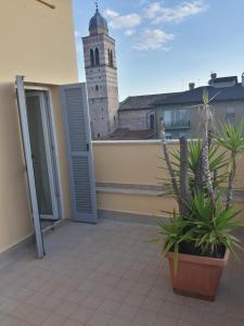 Balkón nebo terasa v ubytování Hotel La Torretta