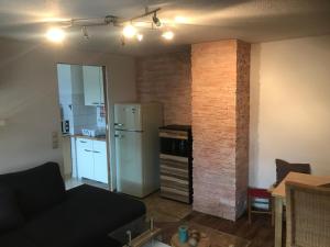 Kuchyň nebo kuchyňský kout v ubytování Ferienwohnung15 Ehrenfriedersdorf