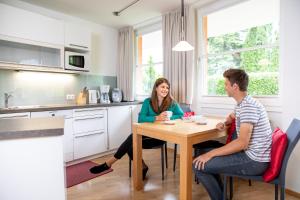 A kitchen or kitchenette at Kaiserhoam