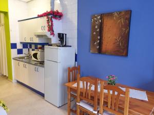 A kitchen or kitchenette at Apartamentos Dana Sol