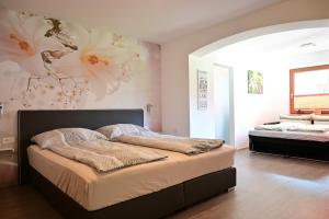 Voodi või voodid majutusasutuse Appartement Wanneck toas