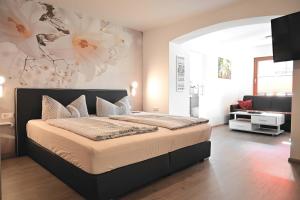 Voodi või voodid majutusasutuse Appartement Wanneck toas