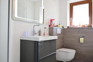 Vannituba majutusasutuses Appartement Wanneck