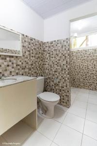 Kylpyhuone majoituspaikassa Pousada Angatu Arraial - Rua do mucugê