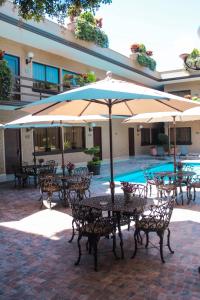 Bazén v ubytování Hotel Layfer del Centro, Córdoba, Ver nebo v jeho okolí