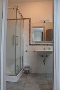 Ett badrum på Appartamento Tilli