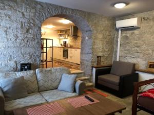 Posezení v ubytování Kauba 6a apartment