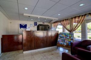 a waiting area in a hospital with a waiting room at Fairbridge Inn Express - Barrington in Barrington