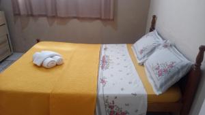 Katil atau katil-katil dalam bilik di Pousada Nascentes da Canastra