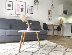 Posezení v ubytování SC design Home Apartman