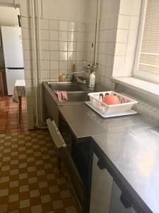 Kuchyň nebo kuchyňský kout v ubytování Chata Ostrá Ostravice
