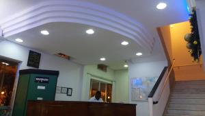 The lobby or reception area at HOTEL BEIRA-MAR CENTRO DE EVENTOS