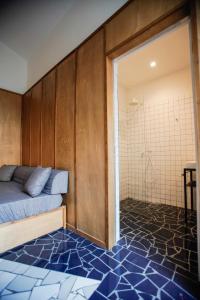 Katil atau katil-katil dalam bilik di NAP Hostel Spaccanapoli