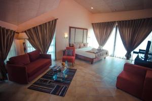 Χώρος καθιστικού στο Segara Villas +5 φωτογραφίες