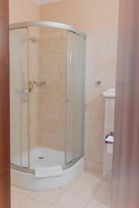 Koupelna v ubytování Hotel Jakub Sobieski