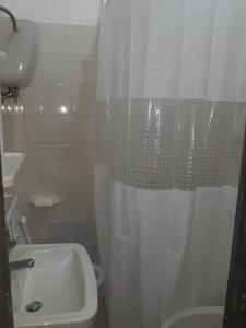 Koupelna v ubytování Hotel La Torretta