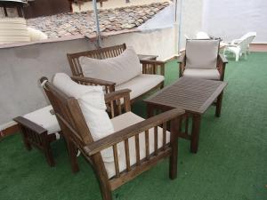 A seating area at Apartamento El Aljibe de la Luz
