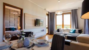 Posedenie v ubytovaní VacationClub - Olympic Park Apartment A604