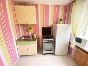 Η κουζίνα ή μικρή κουζίνα στο Apartment Levchenko 8