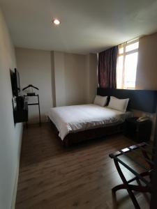 Voodi või voodid majutusasutuse Hotel De Leon II toas