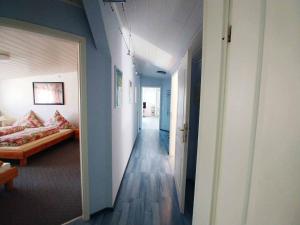Postel nebo postele na pokoji v ubytování Ferienwohnung Olm