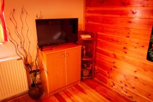 TV a/nebo společenská místnost v ubytování Apartmani Beslic