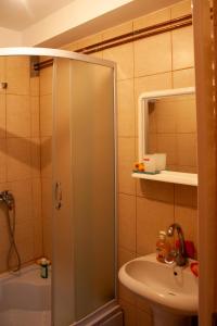 Koupelna v ubytování Apartmani Beslic