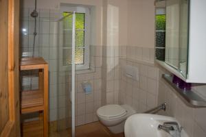 Phòng tắm tại Ferienwohnung Zimmert