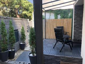 Aed väljaspool majutusasutust Apartmán v centre Michaloviec
