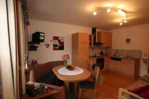 Η κουζίνα ή μικρή κουζίνα στο Appartementhaus Salzmann