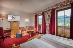 Voodi või voodid majutusasutuse Hotel Moselebauer toas