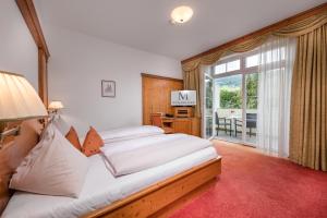 Voodi või voodid majutusasutuse Hotel Moselebauer toas