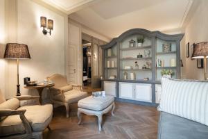 Istumisnurk majutusasutuses Corte Calzaiuoli Elegant Suites